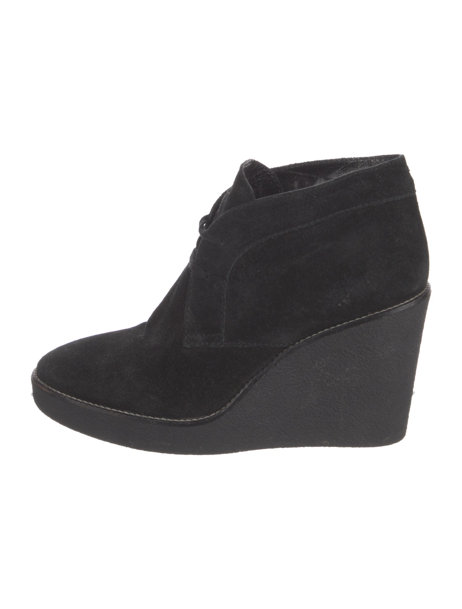 Aquatalia Suede Lace-Up Boots