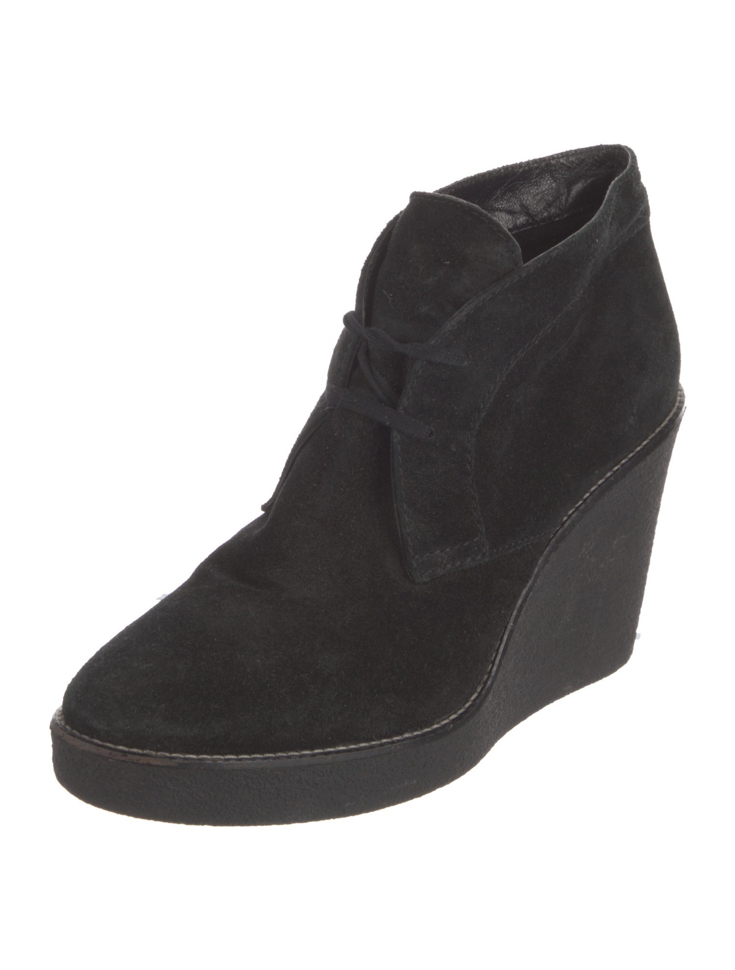 Aquatalia Suede Lace-Up Boots