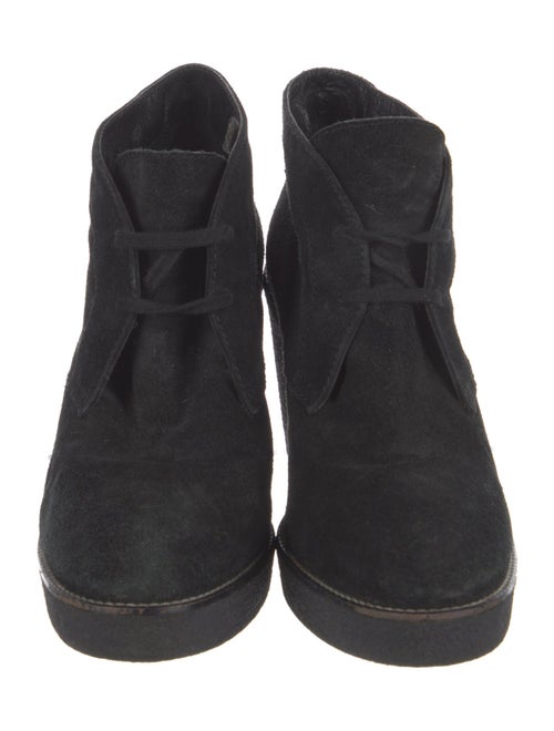 Aquatalia Suede Lace-Up Boots