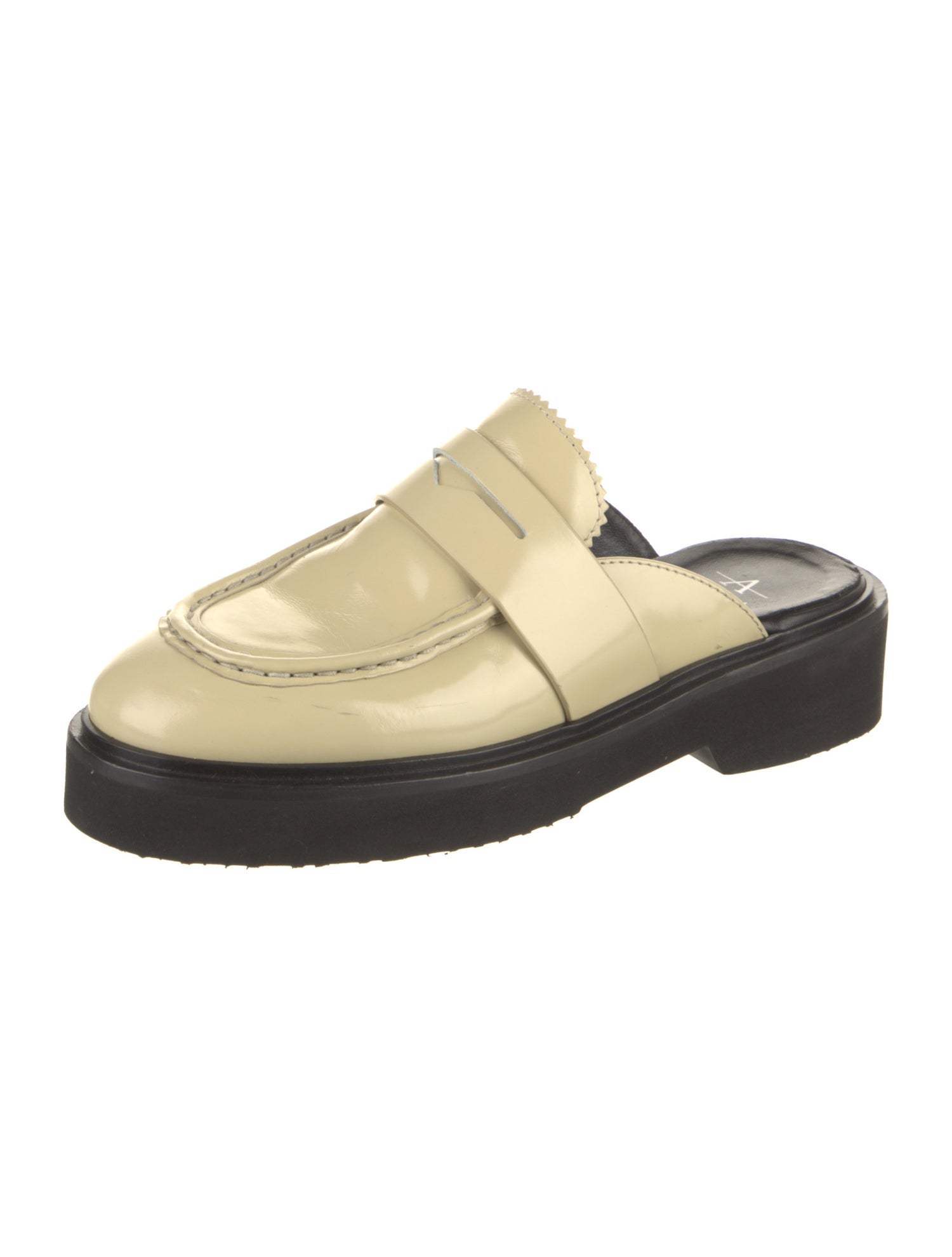 Aquatalia Patent Leather Mules