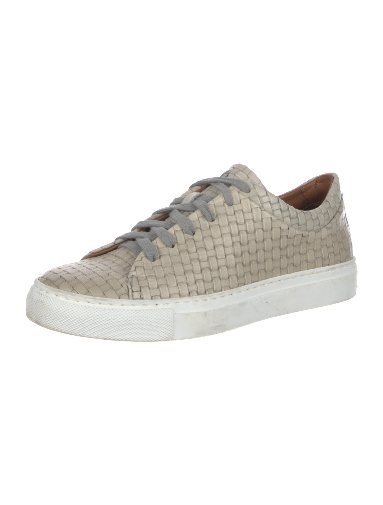 Aquatalia Leather Sneakers