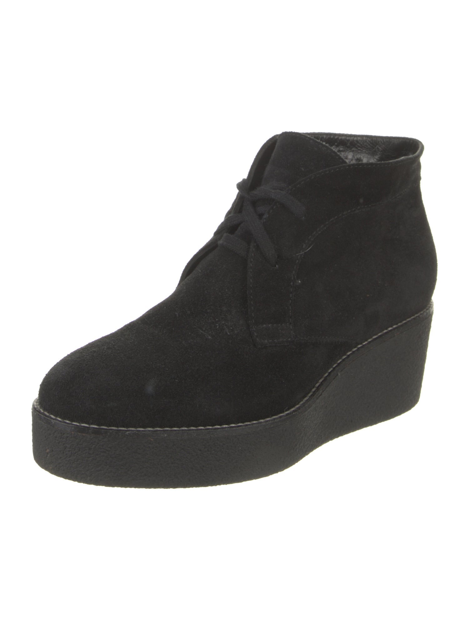 Aquatalia Suede Lace-Up Boots