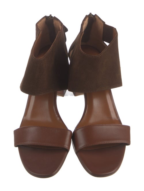 Aquatalia Leather Slingback Sandals