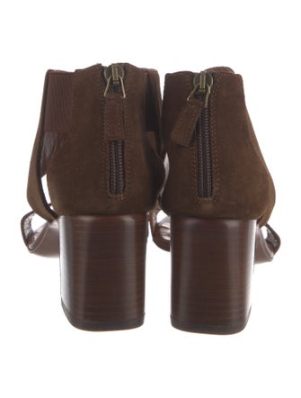 Aquatalia Leather Slingback Sandals