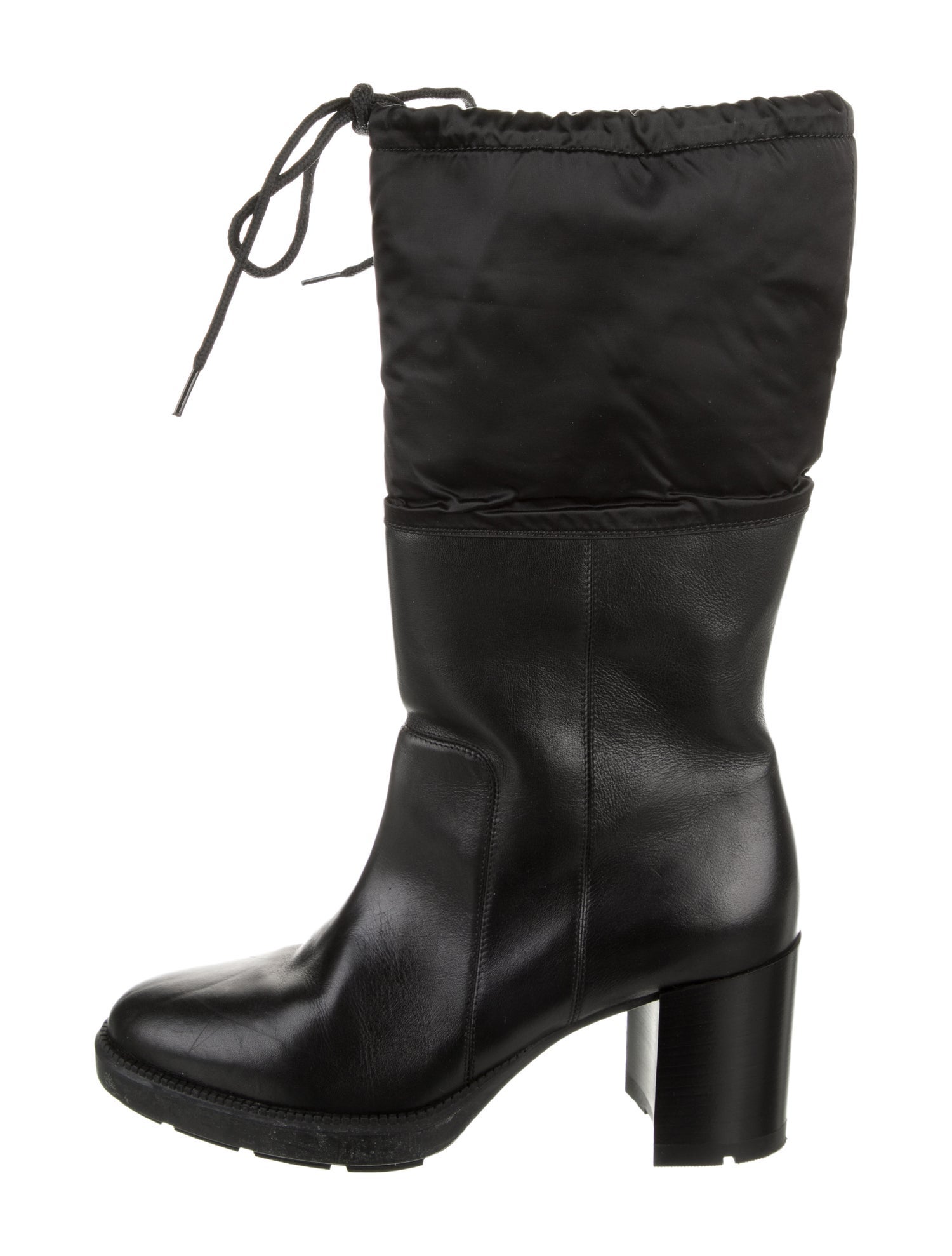 Aquatalia Leather Lace-Up Boots