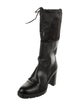 Aquatalia Leather Lace-Up Boots