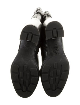 Aquatalia Leather Lace-Up Boots