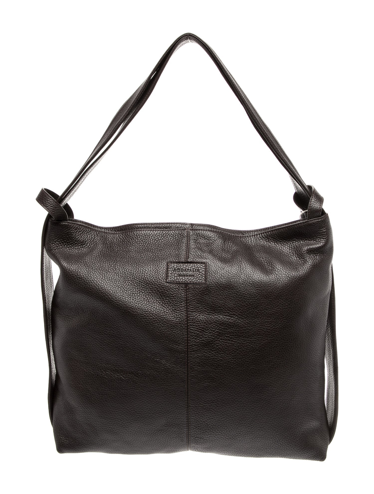 Aquatalia Leather Hobo
