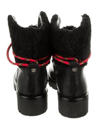 Aquatalia Leather Combat Boots