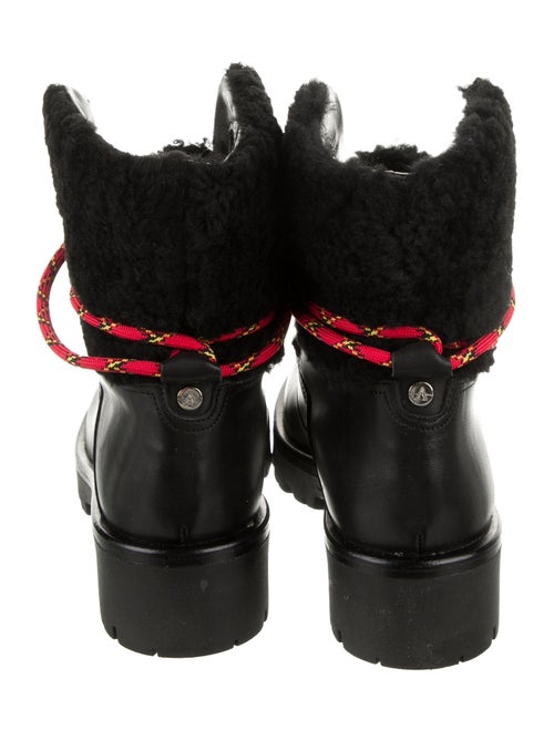 Aquatalia Leather Combat Boots