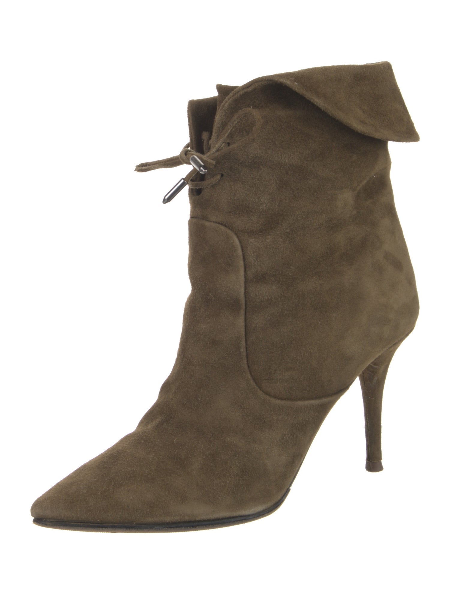 Aquatalia Suede Lace-Up Boots