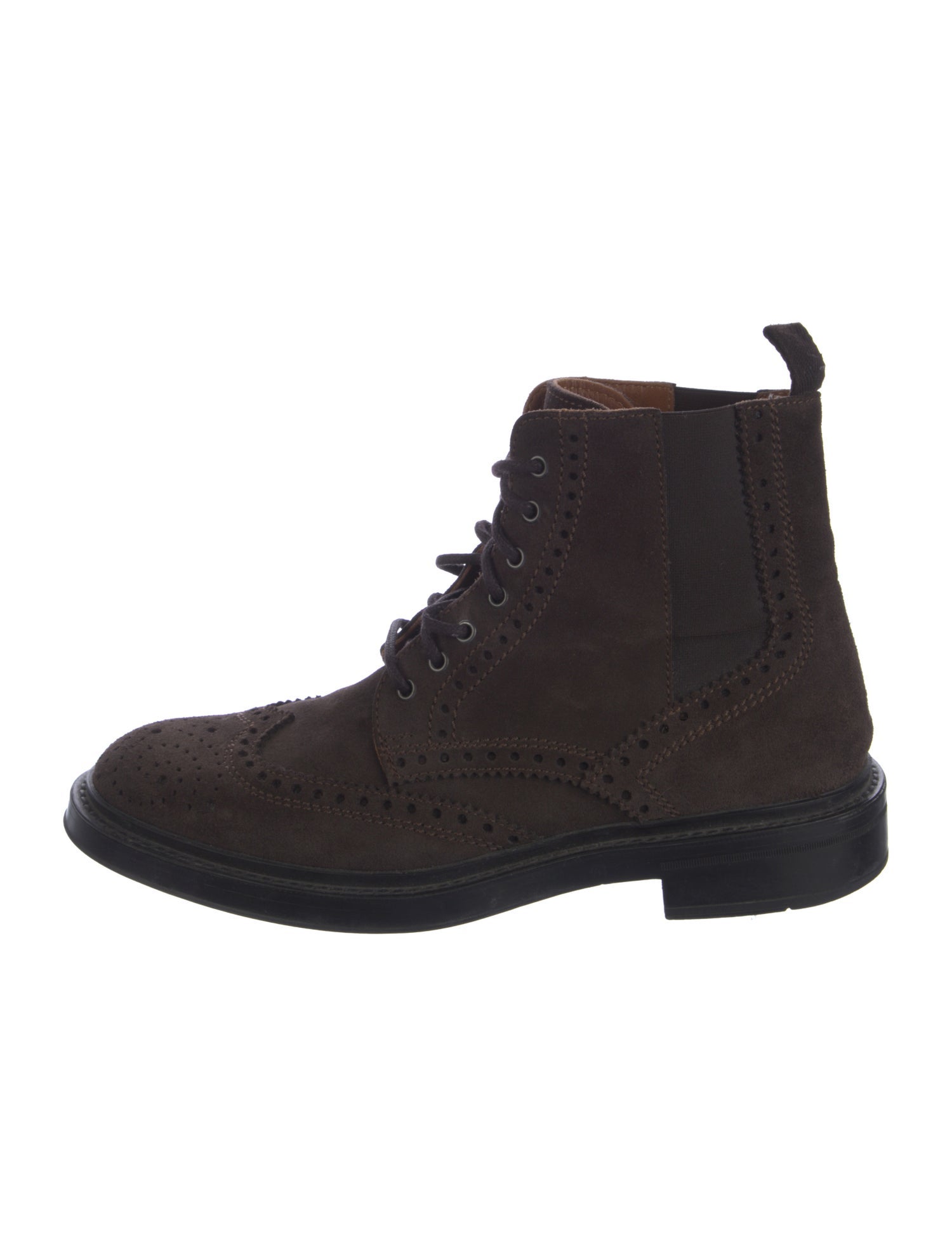 Aquatalia Suede Lace-Up Boots