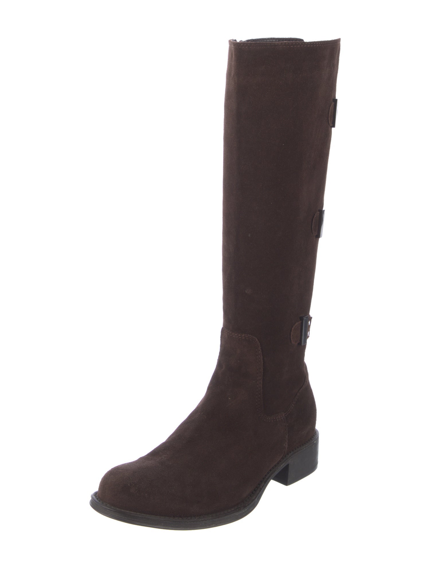 Aquatalia Suede Riding Boots