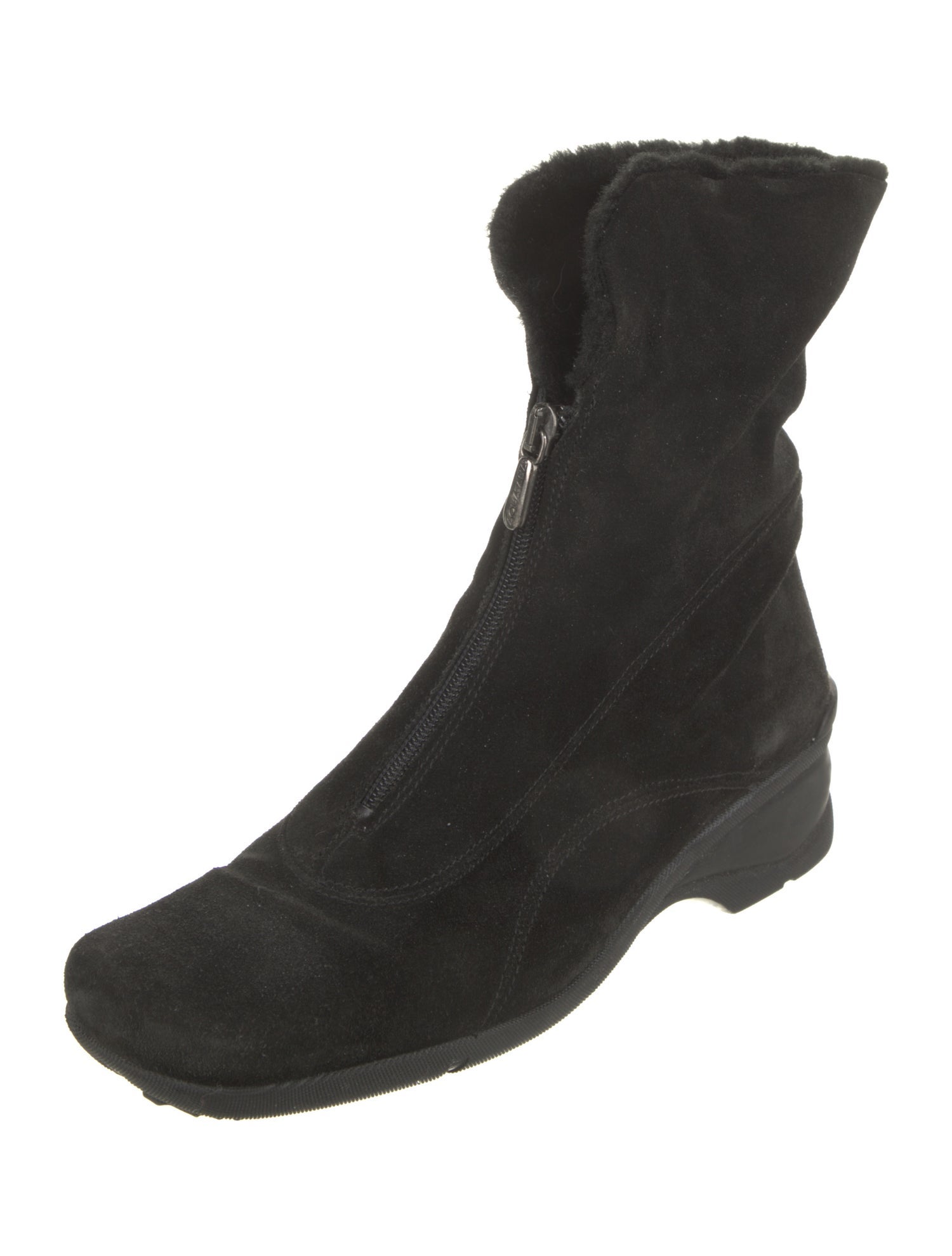 Aquatalia Suede Lace-Up Boots