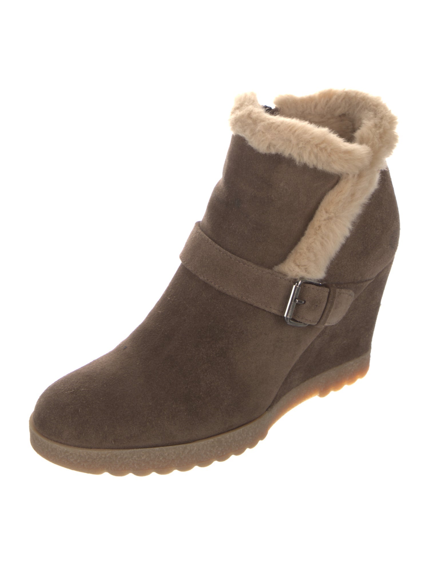 Aquatalia Suede Lace-Up Boots