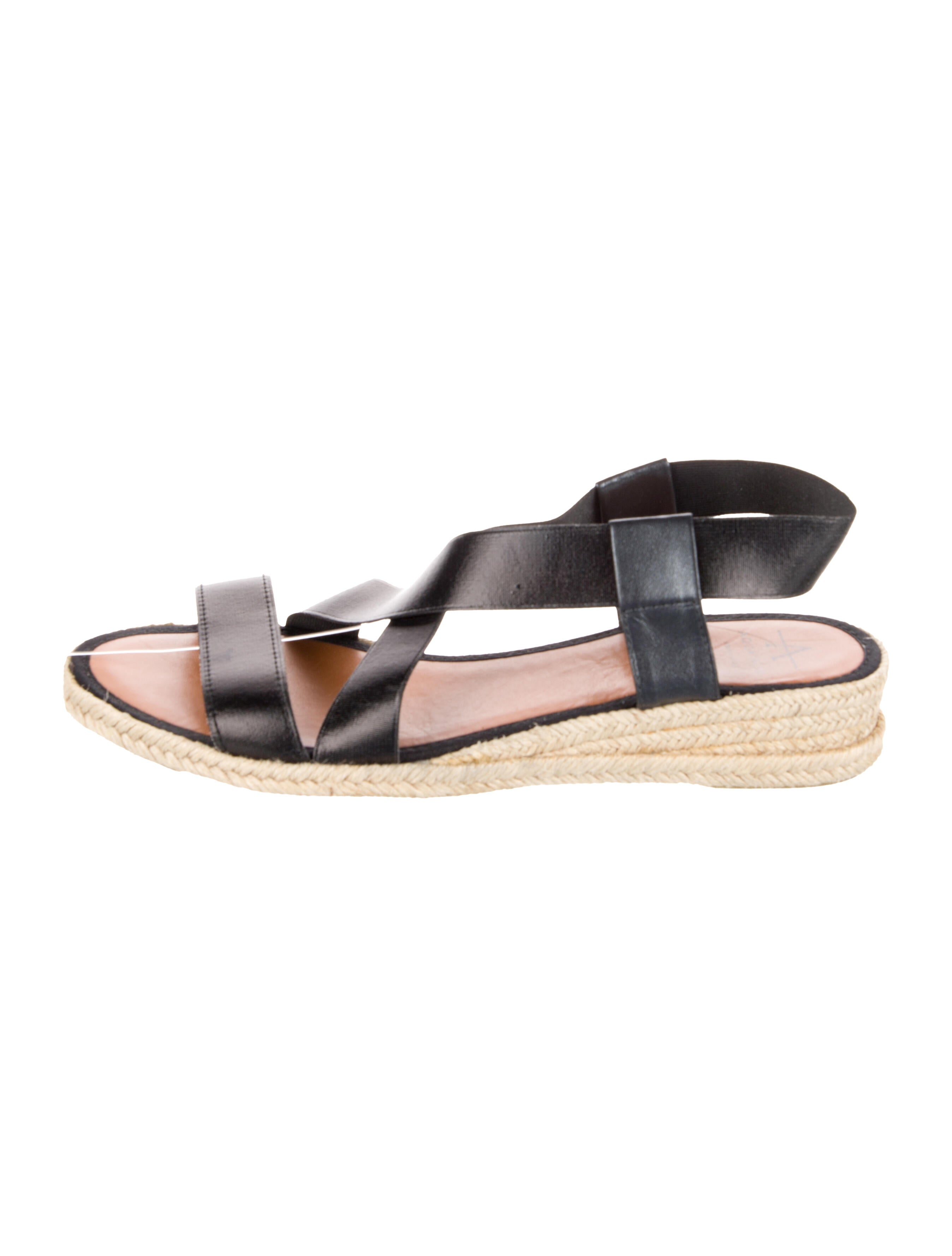 Aquatalia Leather Slingback Sandals