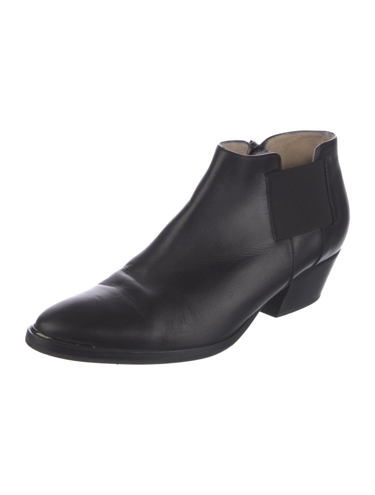 Aquatalia Leather Chelsea Boots