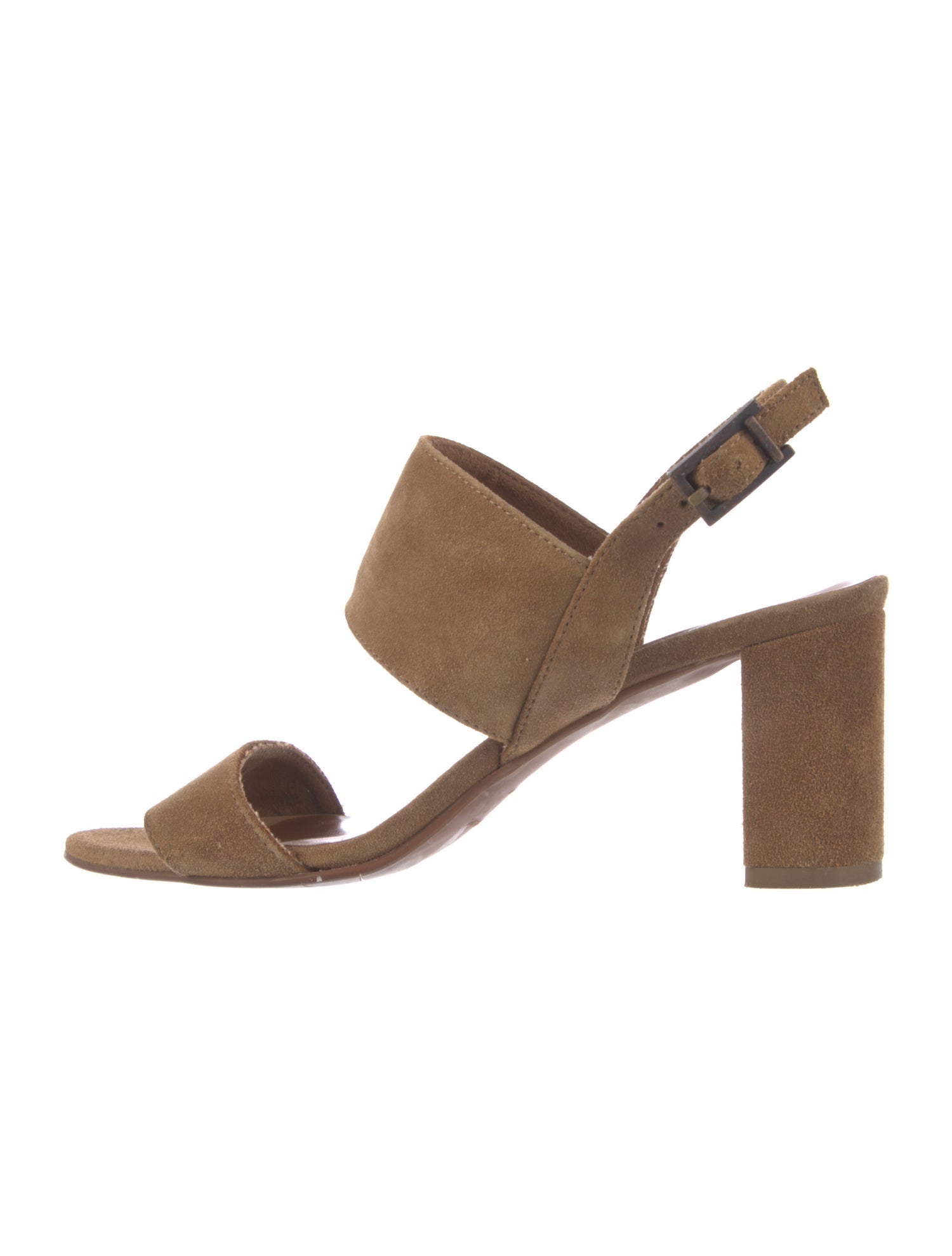 Aquatalia Suede Slingback Sandals