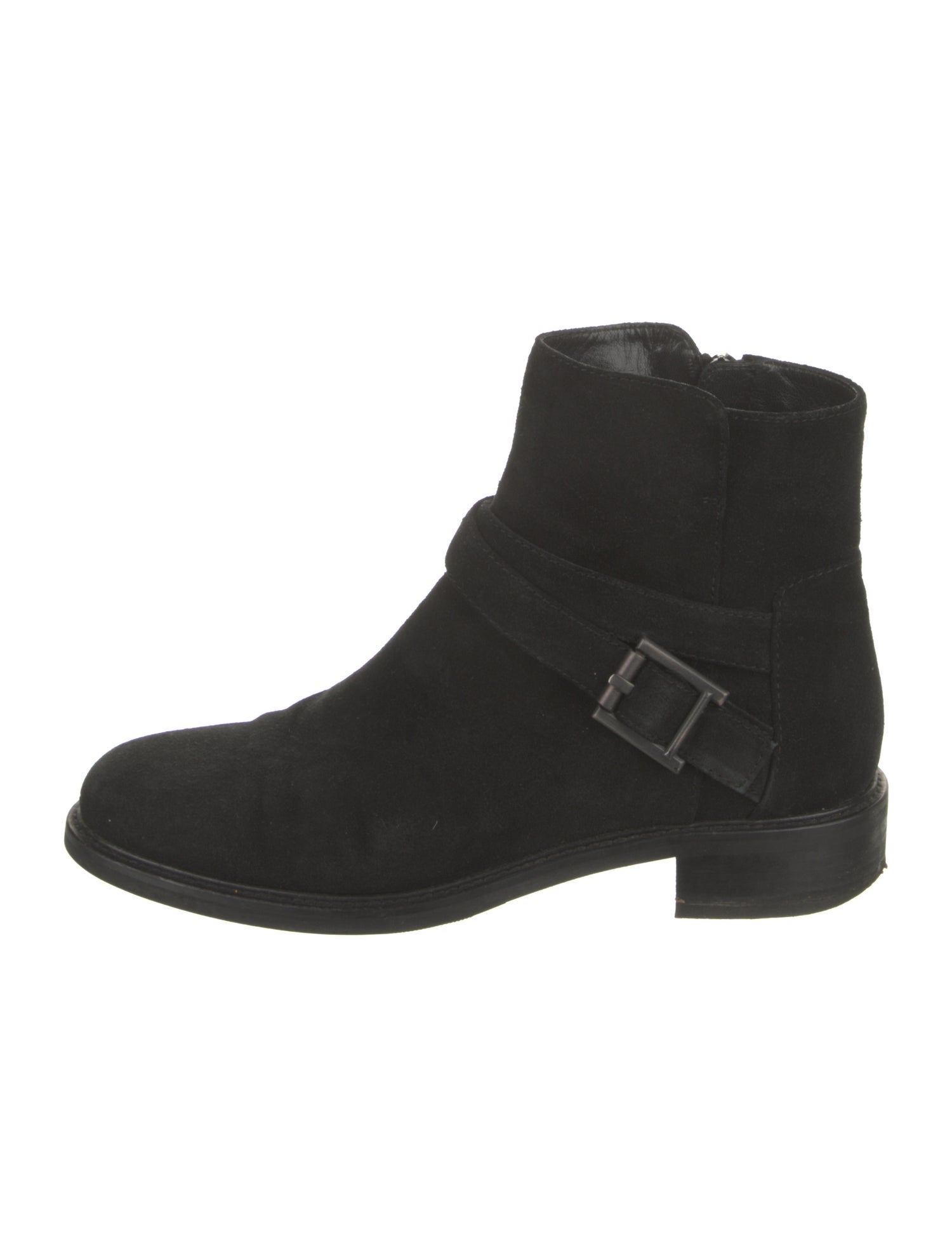 Aquatalia Suede Moto Boots