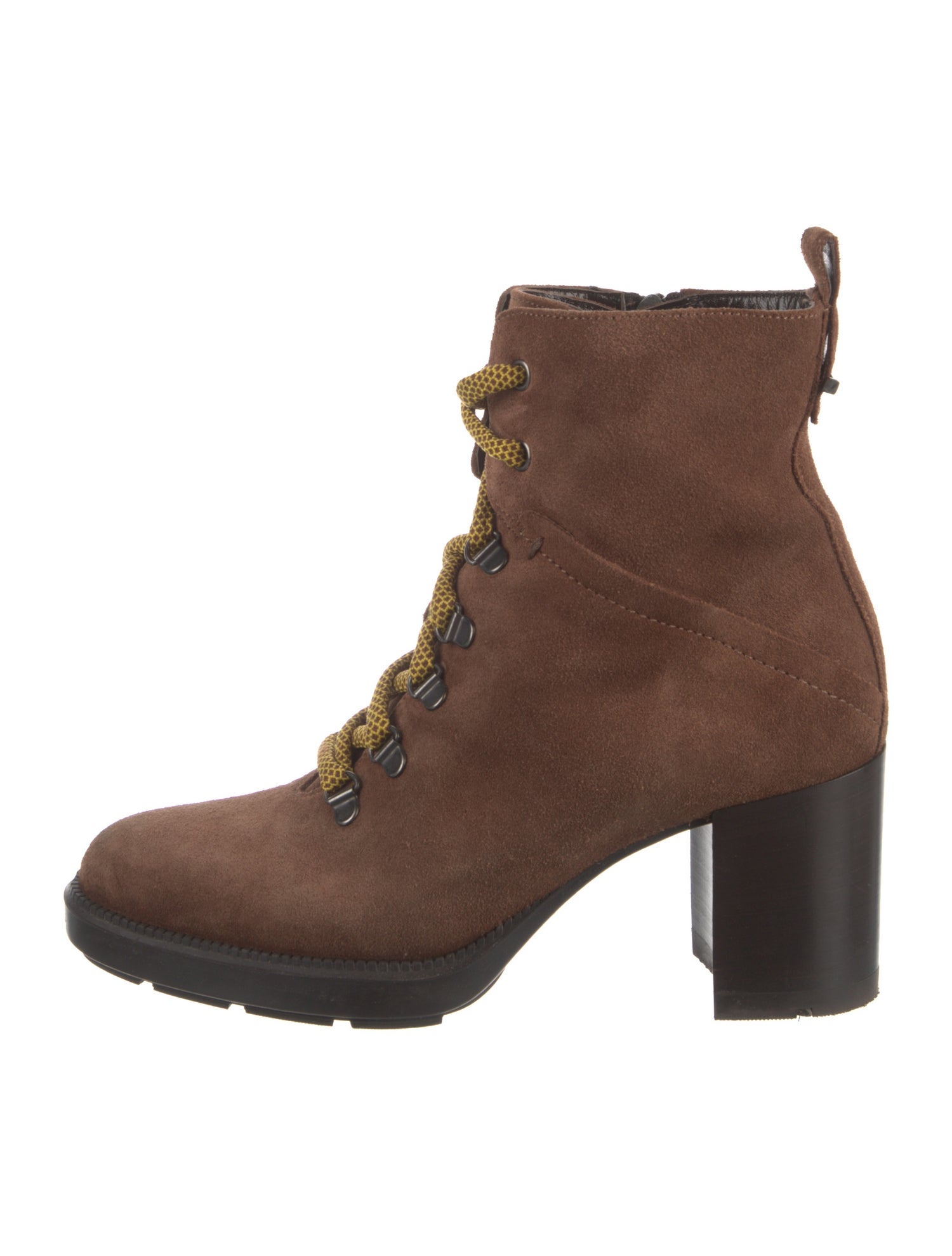 Aquatalia Suede Combat Boots