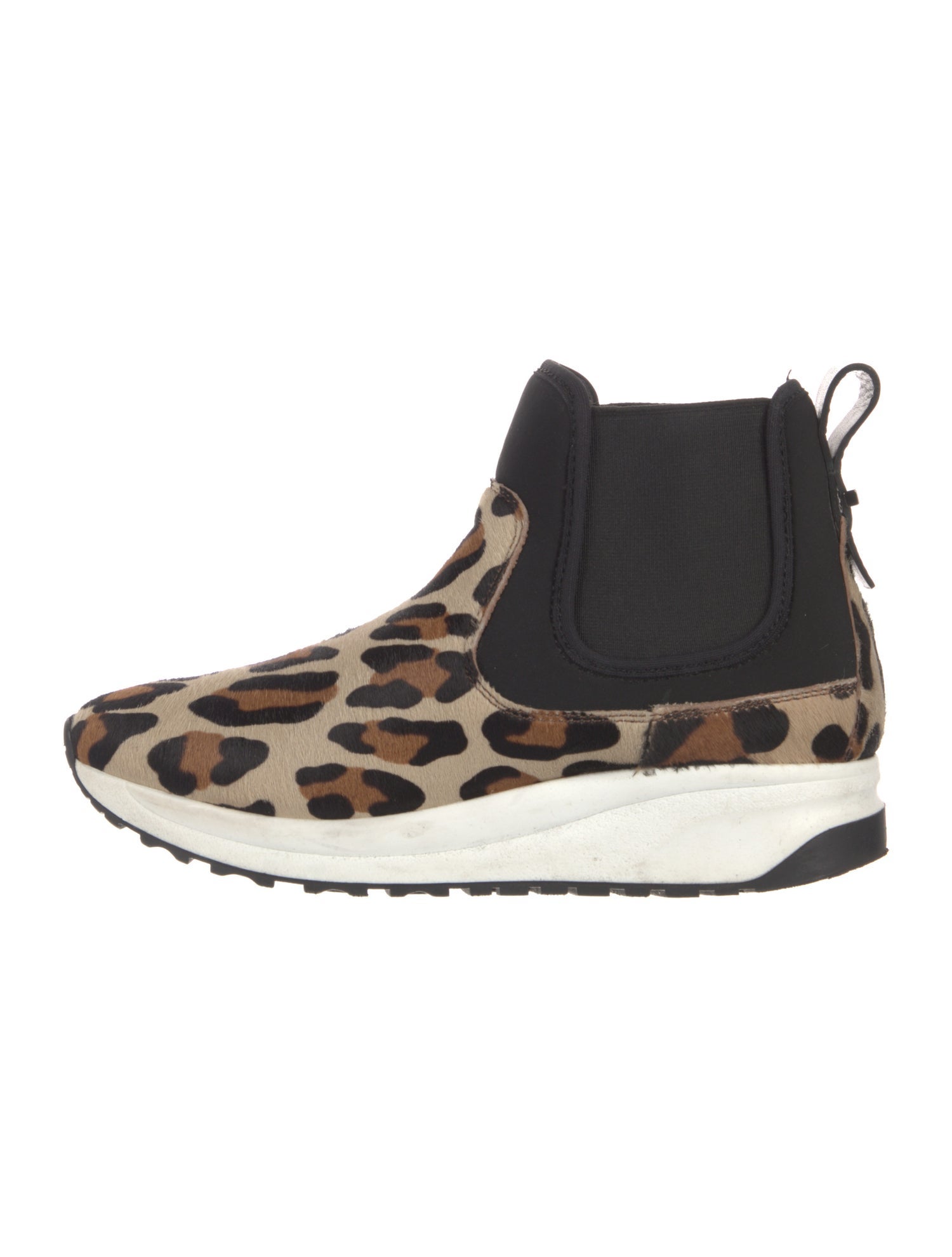 Aquatalia Ponyhair Animal Print Sneakers