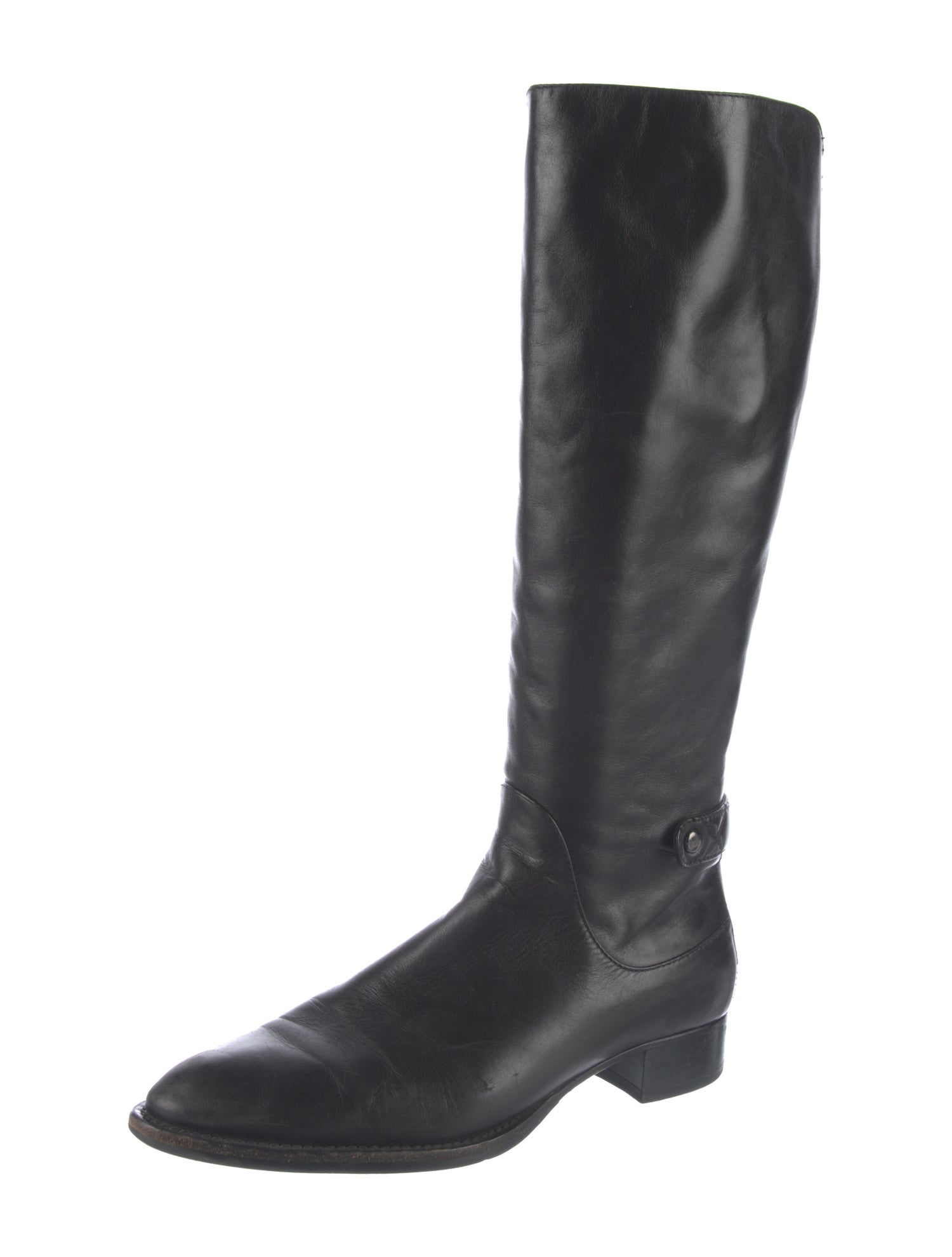 Aquatalia Leather Riding Boots