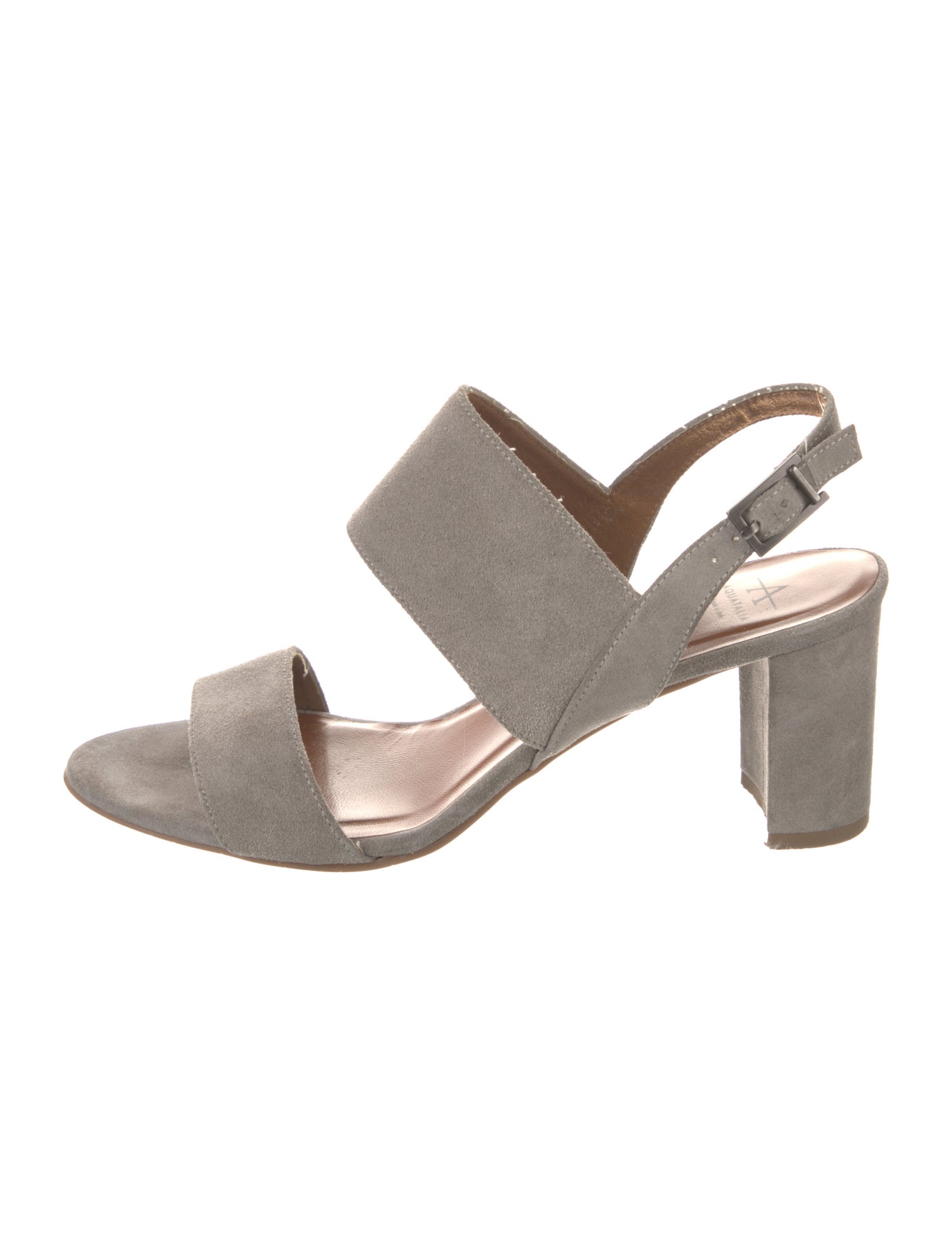 Aquatalia Suede Slingback Sandals