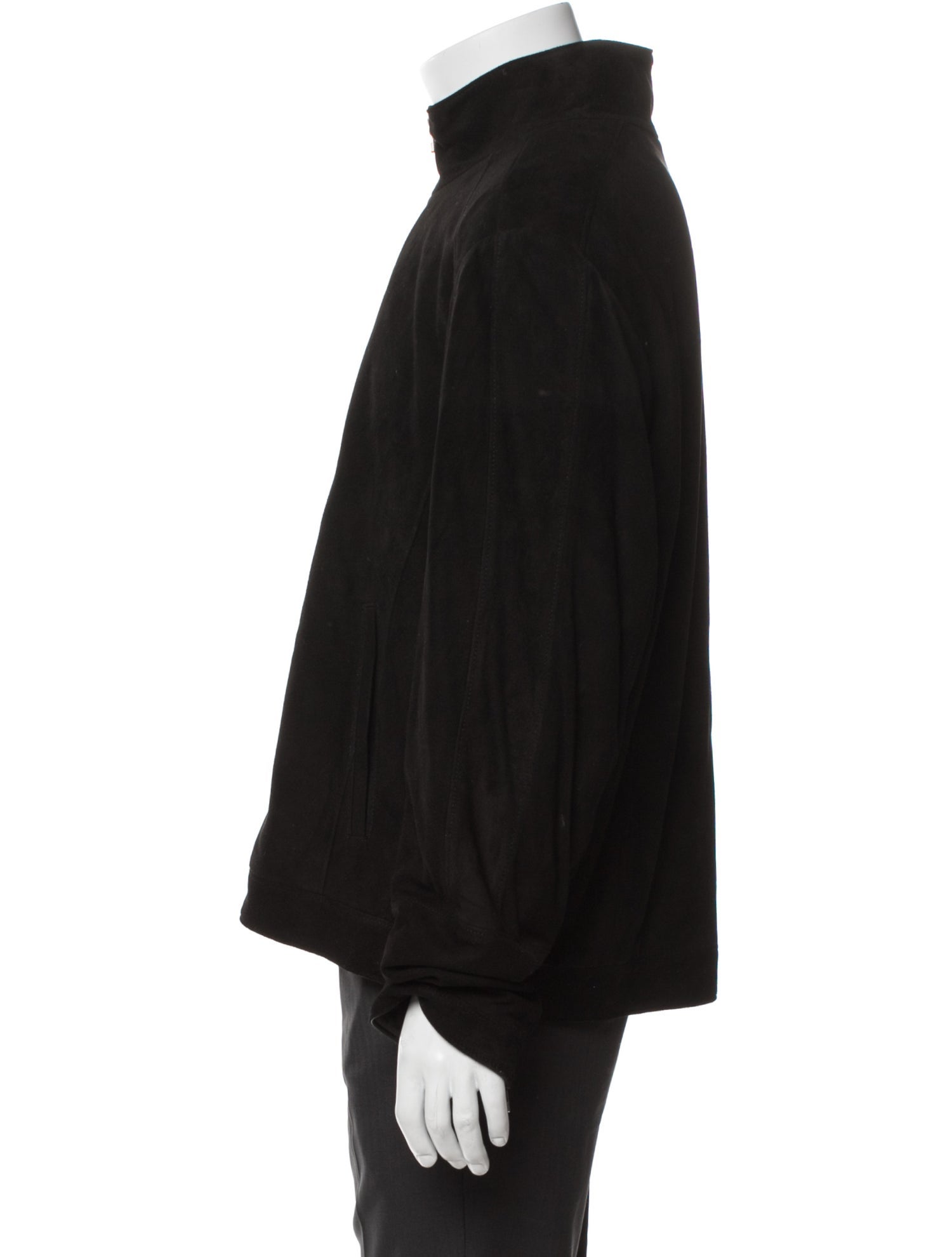 Aquatalia Lambskin Bomber Jacket
