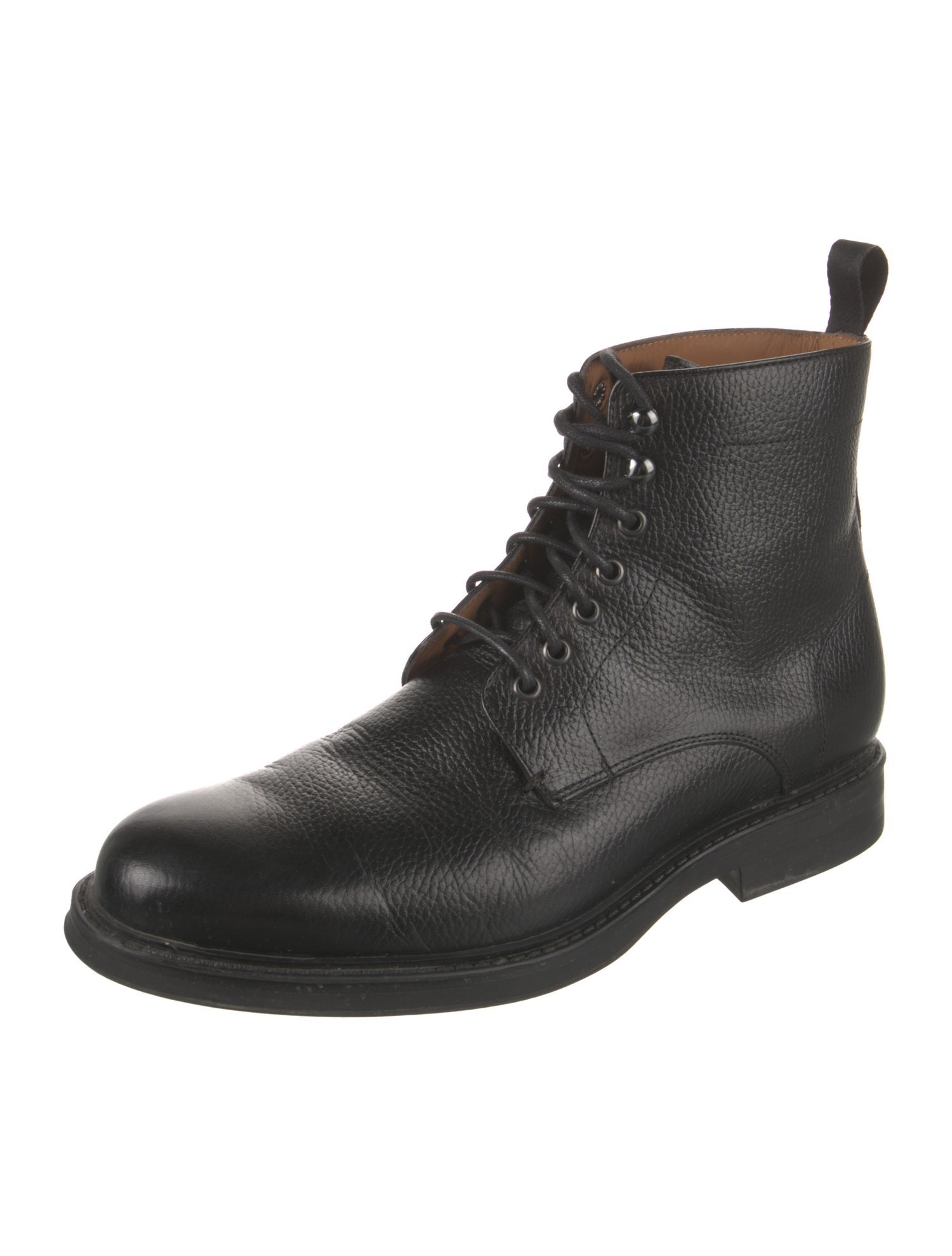 Aquatalia Leather Lace-Up Boots