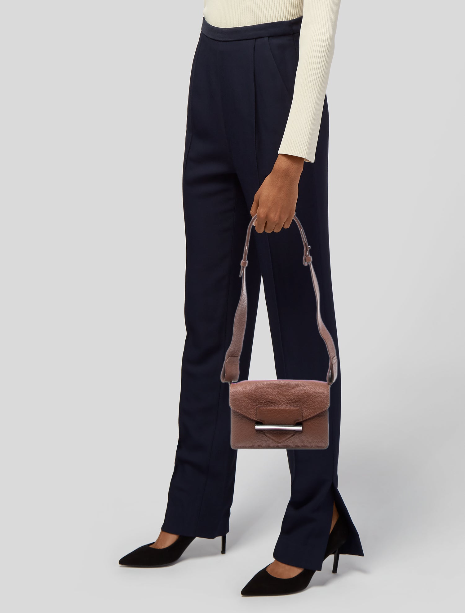Aquatalia Leather Crossbody Bag