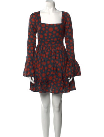 Agua by Agua Bendita Linen Mini Dress