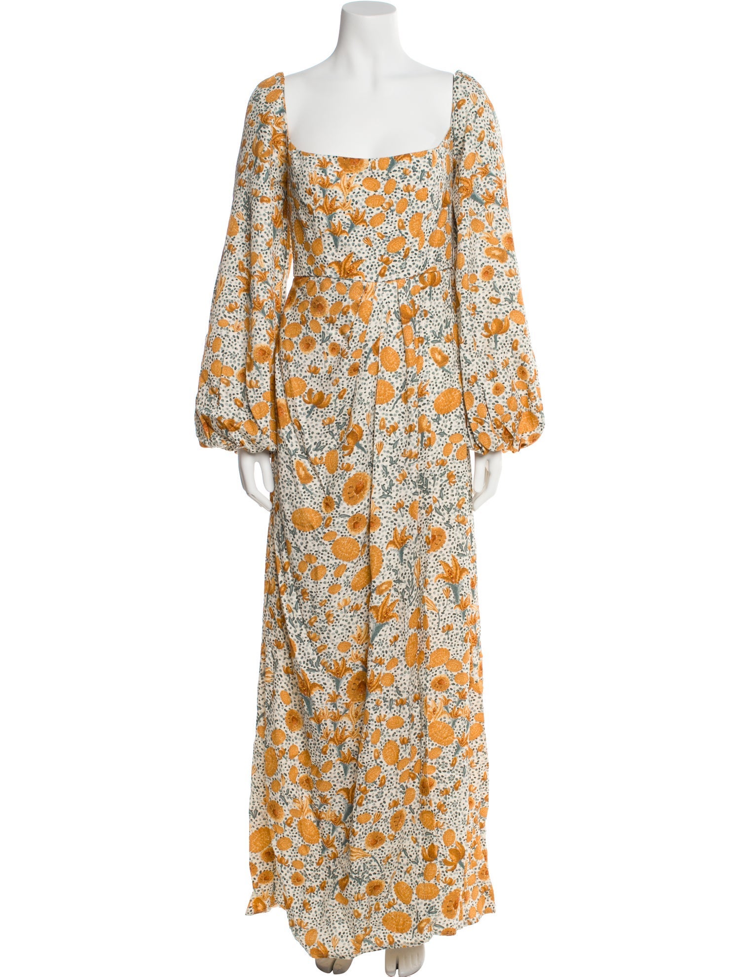 Agua by Agua Bendita Floral Print Long Dress