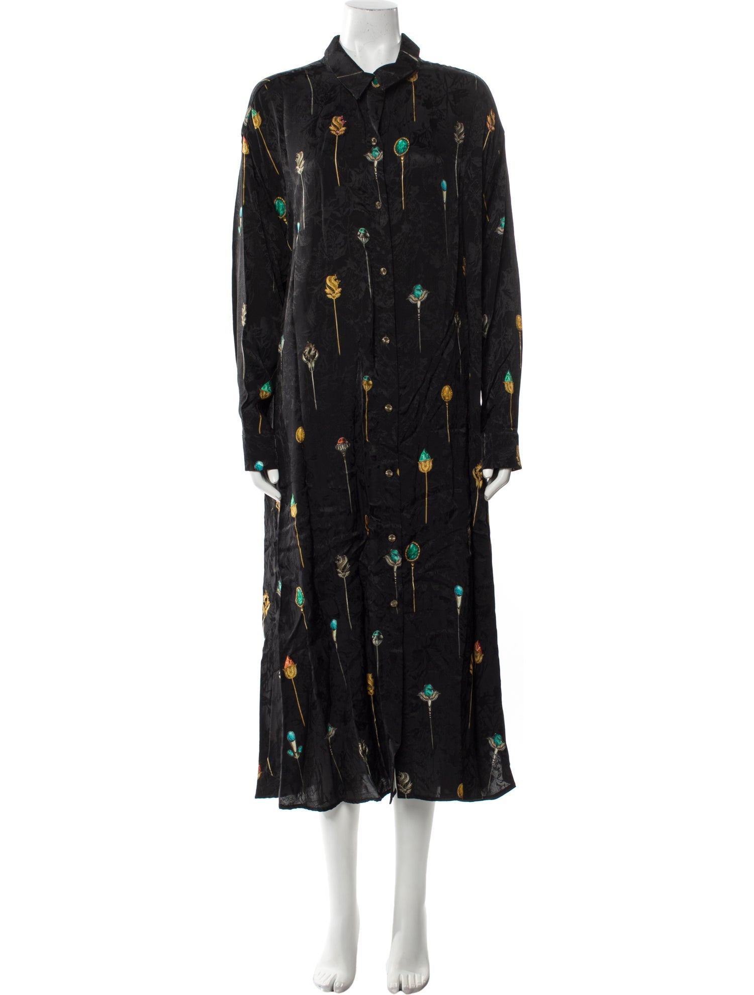 Agua by Agua Bendita Printed Long Dress w/ Tags