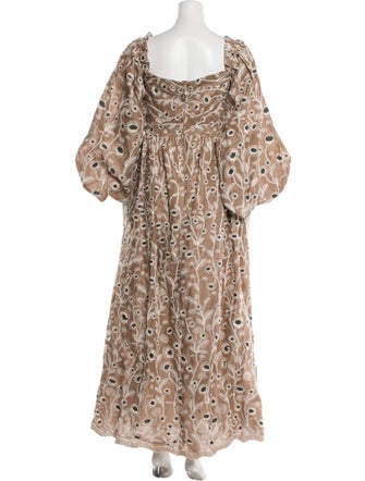 Agua by Agua Bendita Printed Long Dress