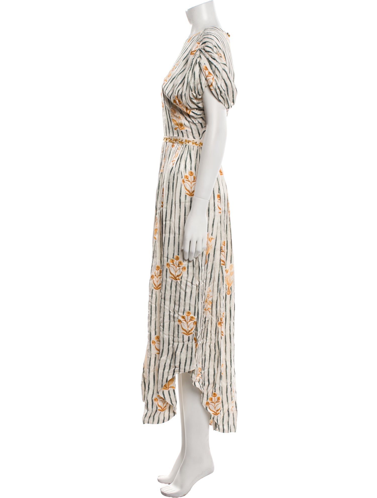Agua by Agua Bendita Striped Long Dress