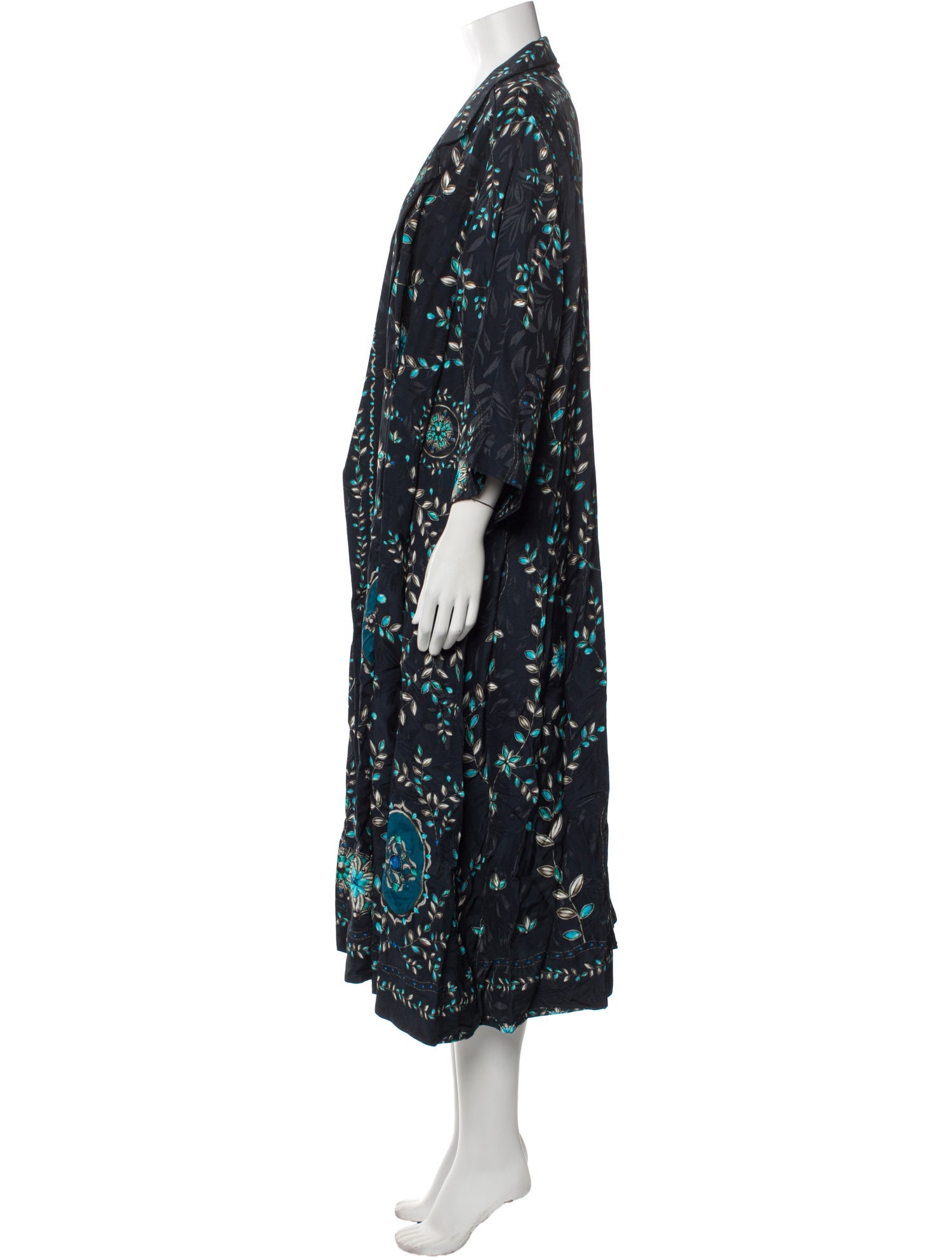 Agua by Agua Bendita Printed Coat w/ Tags