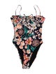 Agua by Agua Bendita Floral Print One-Piece