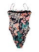 Agua by Agua Bendita Floral Print One-Piece