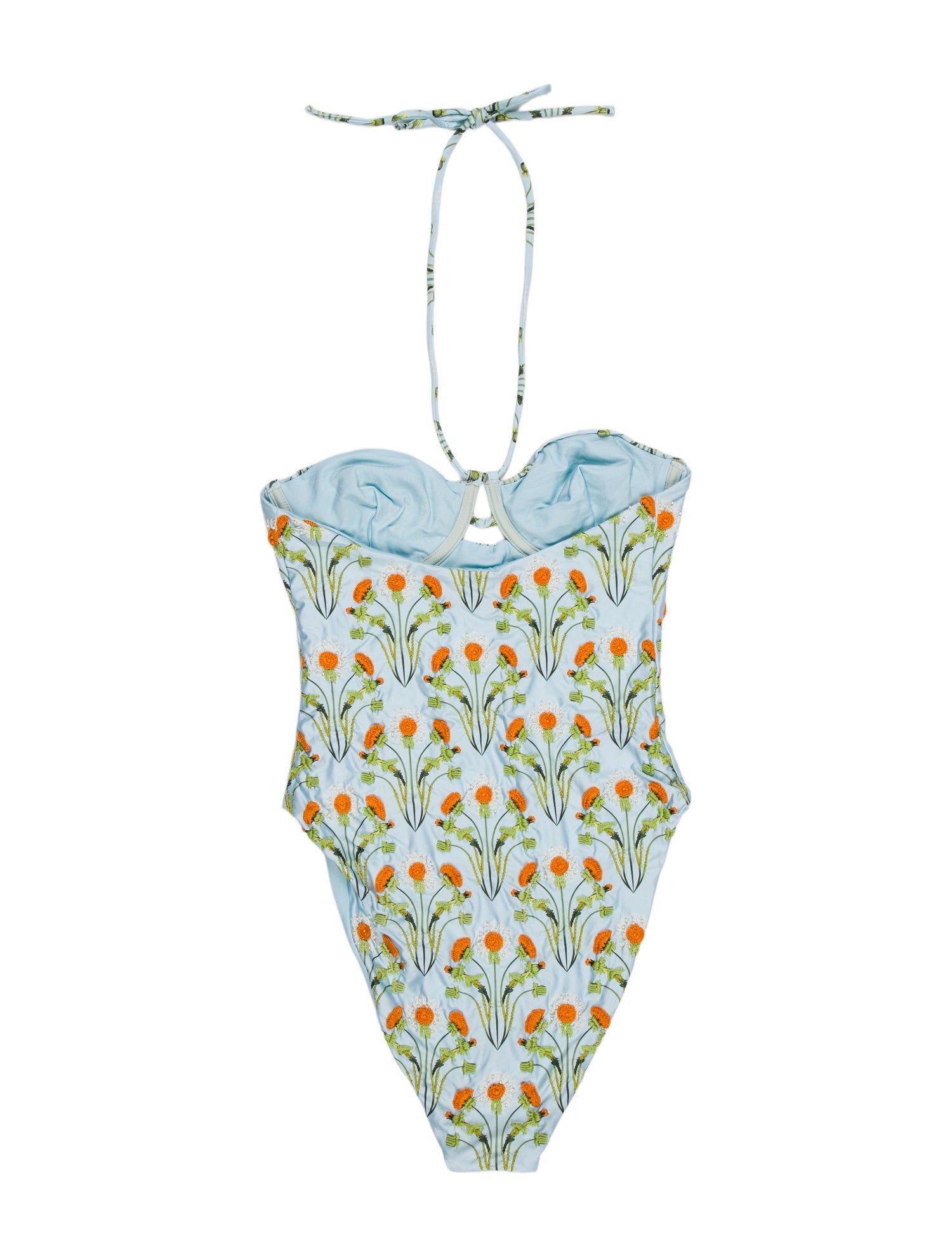 Agua by Agua Bendita Floral Print One-Piece