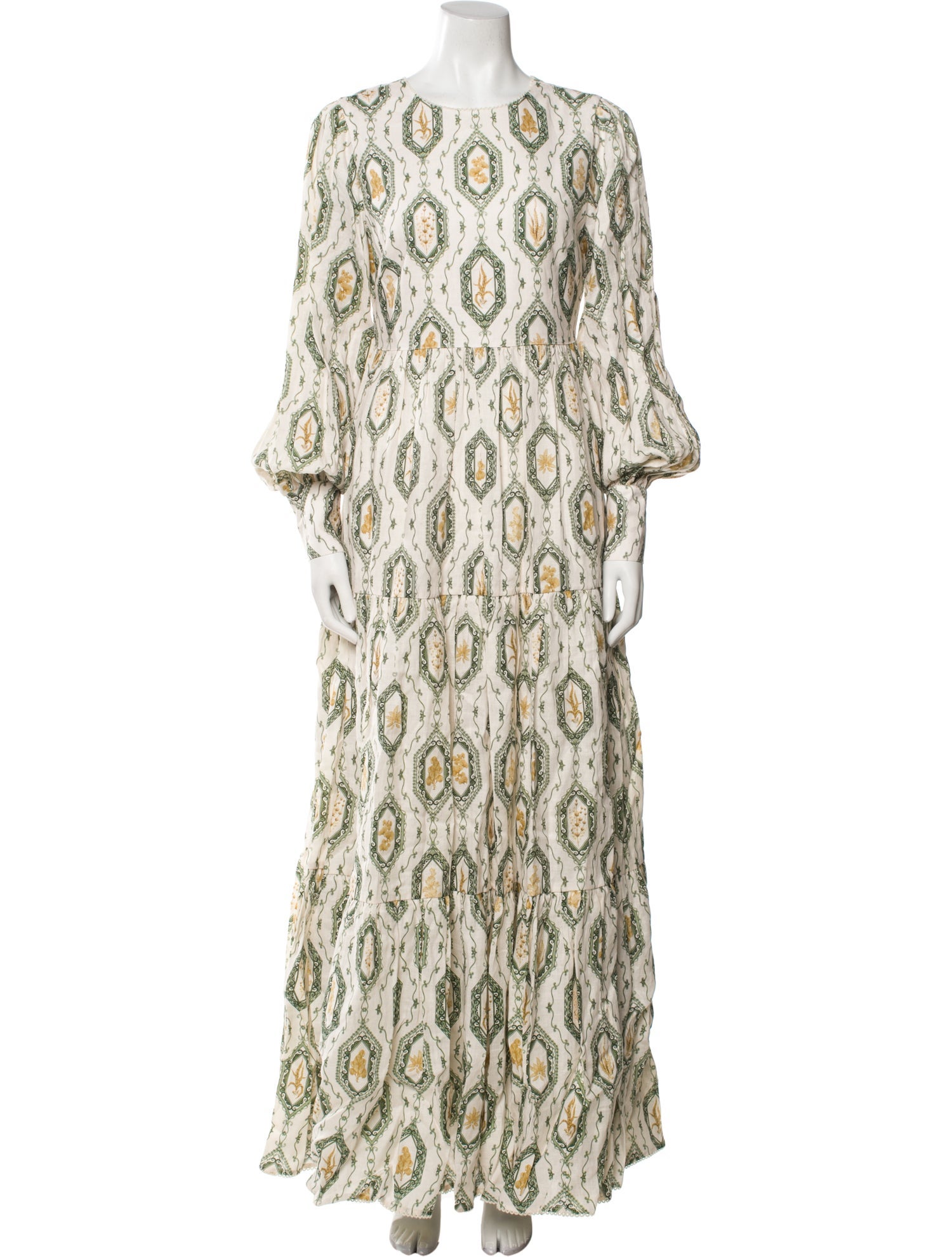 Agua by Agua Bendita Linen Long Dress w/ Tags