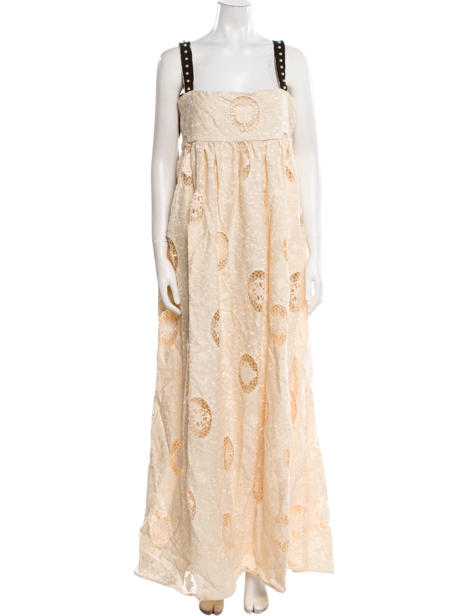 Agua by Agua Bendita Linen Long Dress w/ Tags