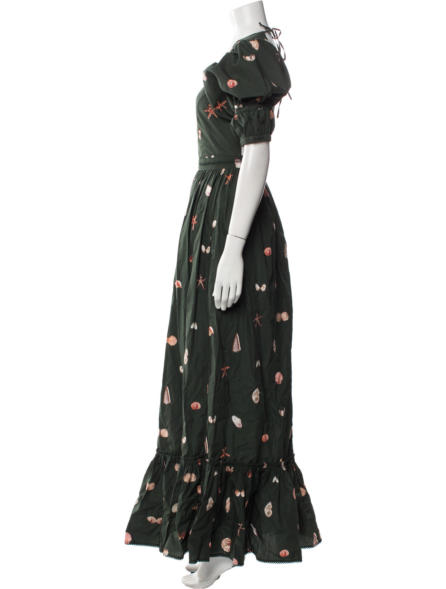 Agua by Agua Bendita Floral Print Long Dress