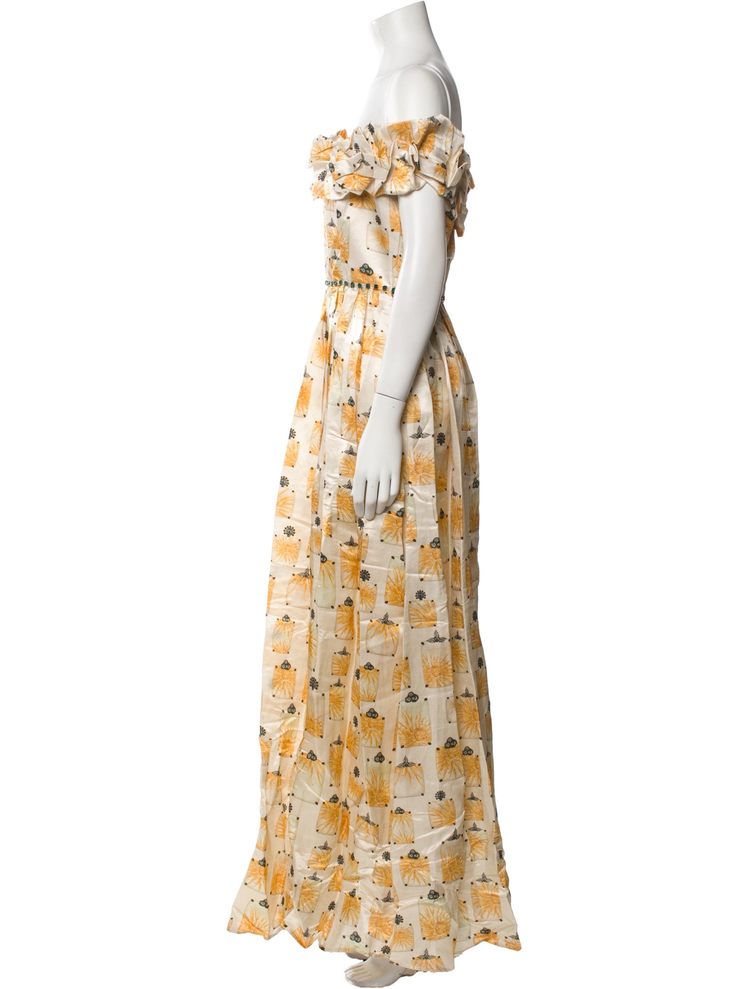 Agua by Agua Bendita Linen Long Dress