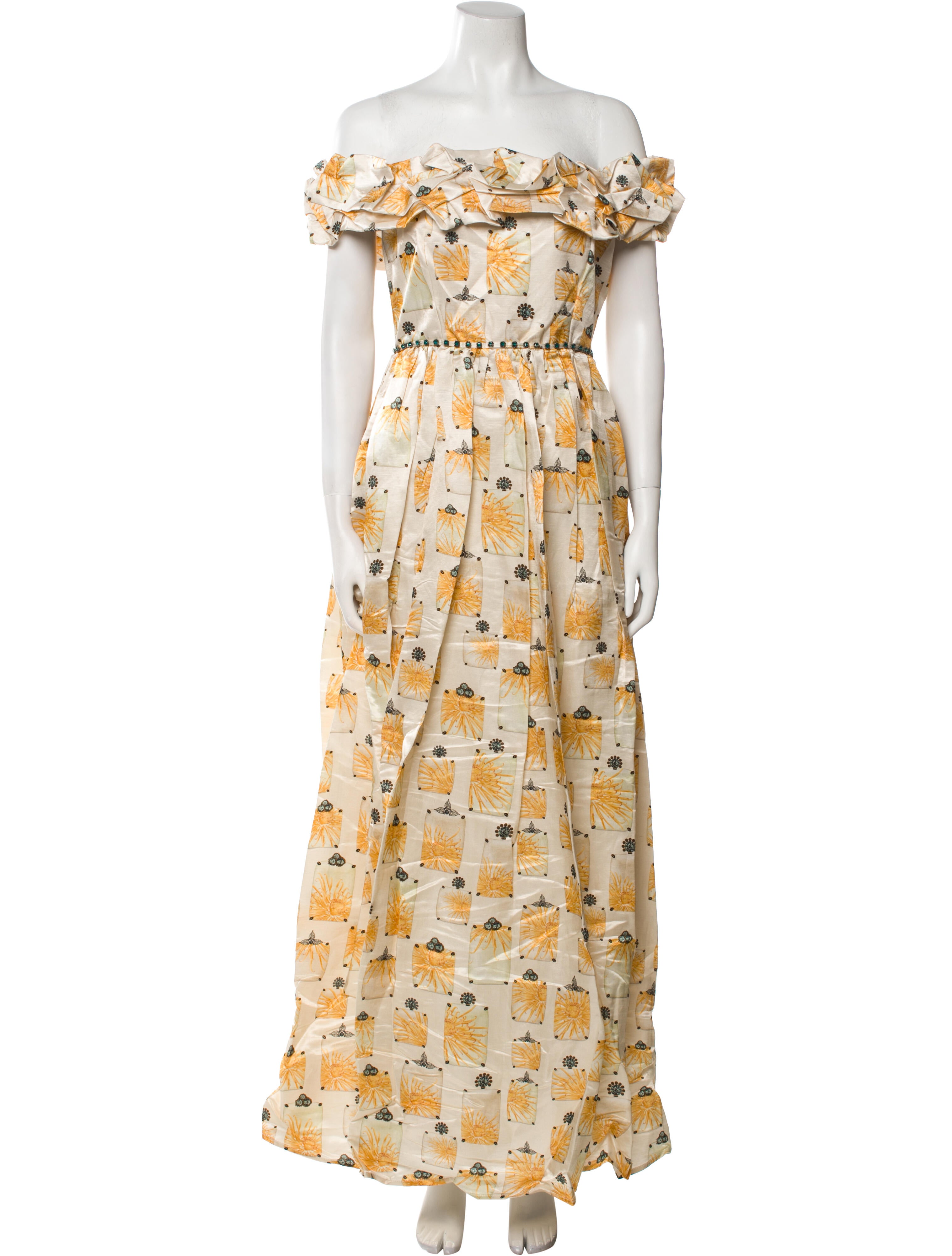 Agua by Agua Bendita Linen Long Dress