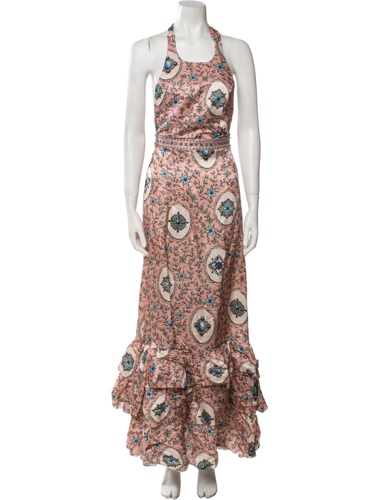 Agua by Agua Bendita Linen Long Dress