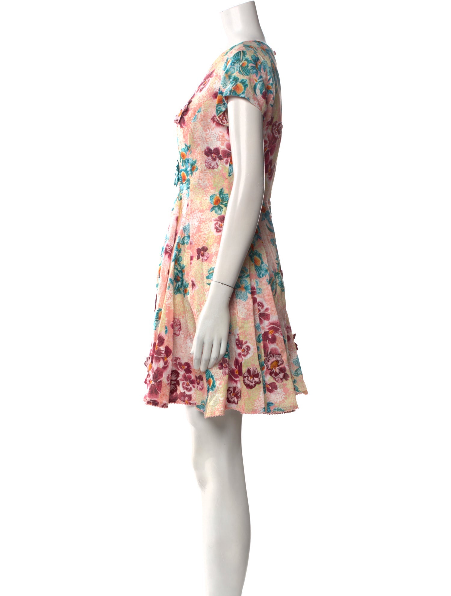 Agua by Agua Bendita Linen Mini Dress w/ Tags