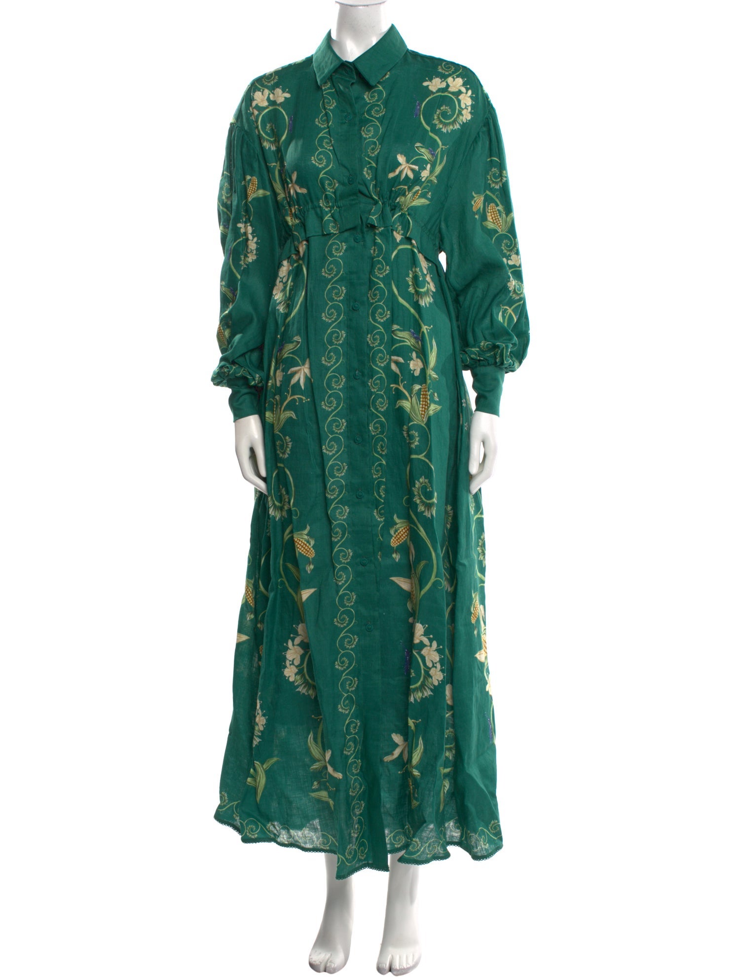 Agua by Agua Bendita Floral Print Long Dress