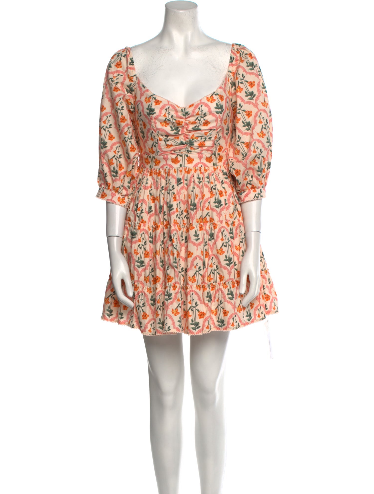 Agua by Agua Bendita Printed Mini Dress