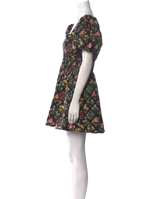 Agua by Agua Bendita Floral Print Mini Dress