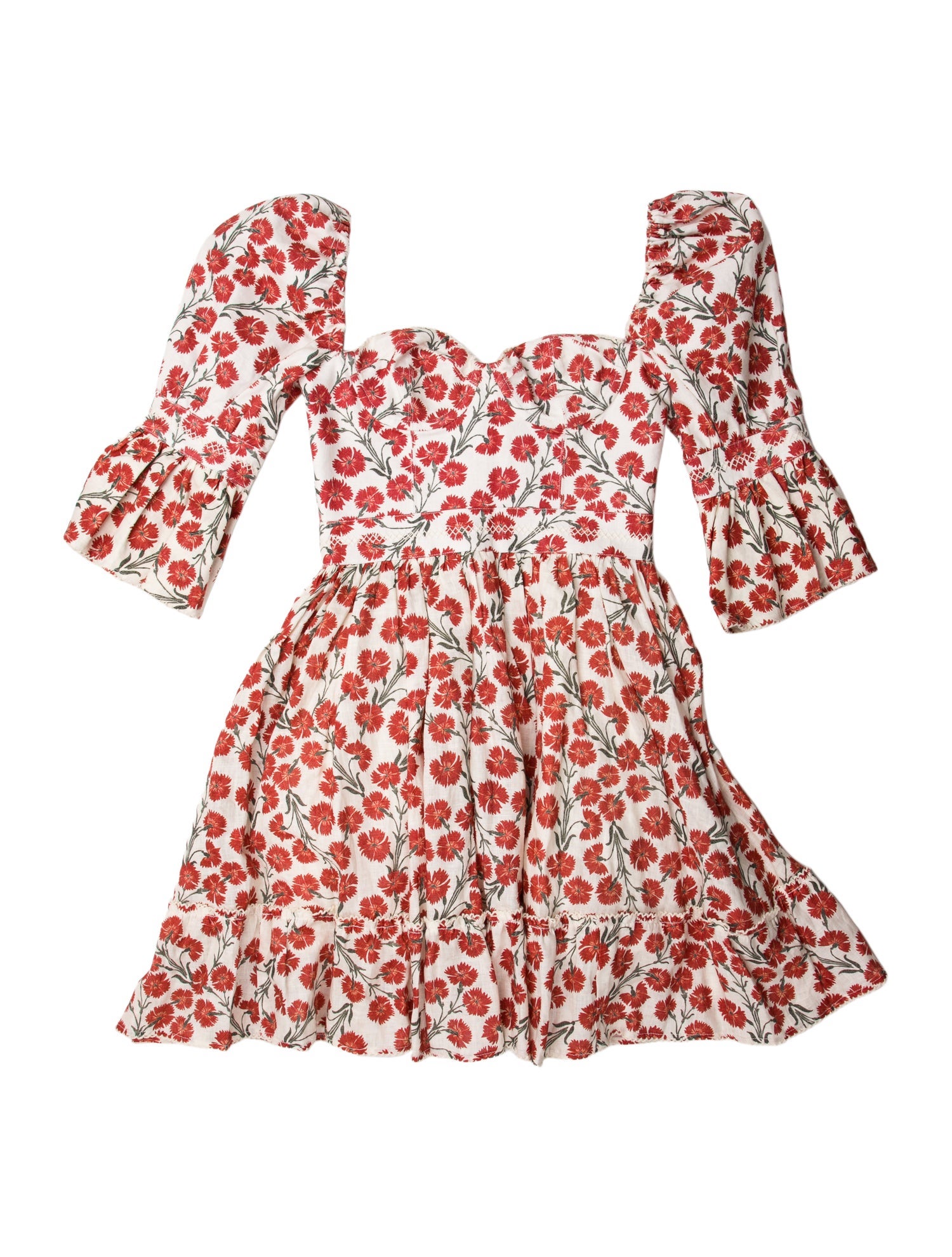 Agua by Agua Bendita Printed Mini Dress w/ Tags